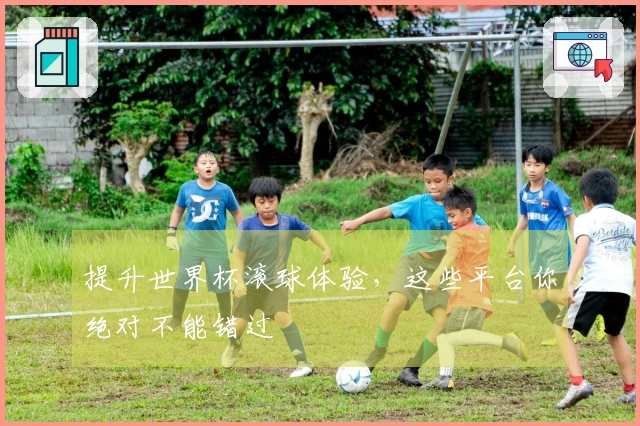 提升世界杯滚球体验，这些平台你绝对不能错过